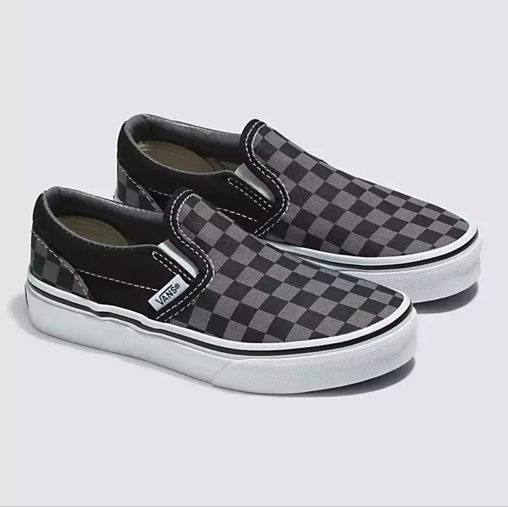 VANS KIDS CLASSIC SLIP-ON CHECKERBOARD SHOE